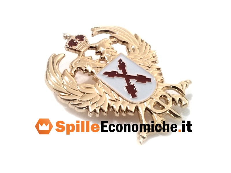 Spille Personalizzate e Spillette scudo metallico